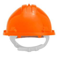 Skyddshjälm certifierad, orange | HandlaSmidigt.se