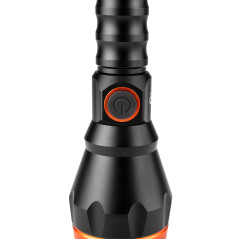 Uppladdningsbar ficklampa med USB C 500 lm Osram LED