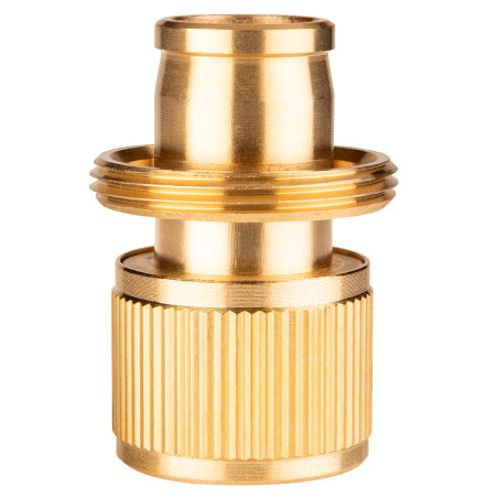 Genomföringskoppling 3/4', mässing