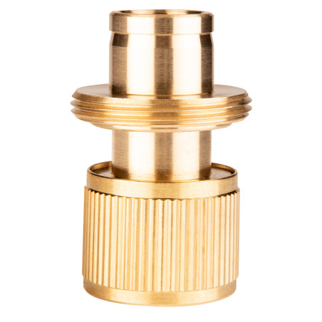 Anslutning STOP 3/4", mässing