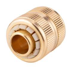 Reparatör för 3/4" slang, mässing