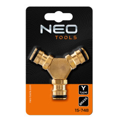 Y-förgrenare, mässing