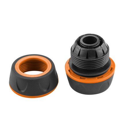 Reparatör för 3/4-tums slang, tvåmaterial