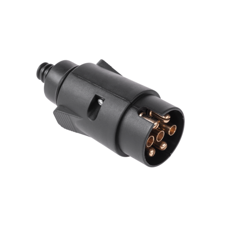 Kontakten på trailern är av plast.