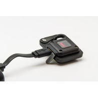 TrueUtility ficklampa med karbinhake ButtonLite