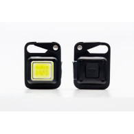 TrueUtility ficklampa med karbinhake ButtonLite