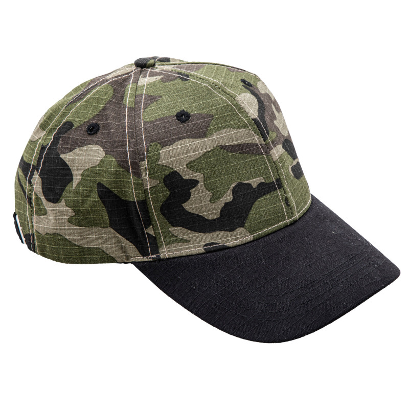 Keps med kamouflage mönster svart-grön-brun, Lahti