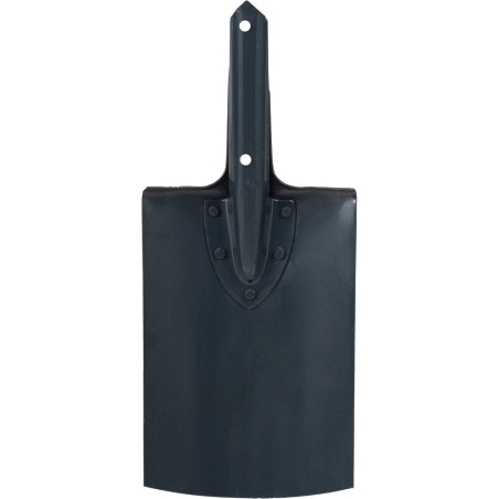 Spade med nitad rakblad, utan handtag