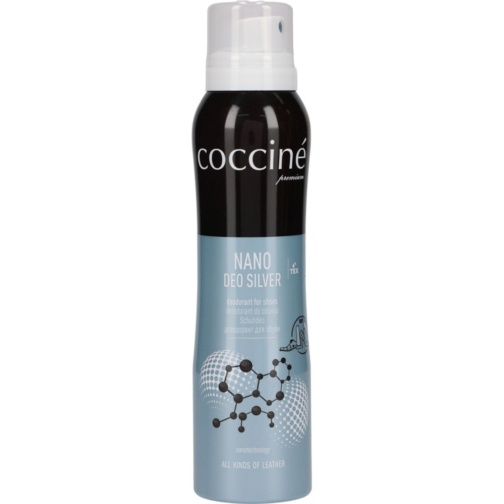 Doftspray för skor Nano Deo 150 ml (55/54/150c), coccine. Doftspray för skor Nano Deo 150 ml (55/54/150c), coccine.