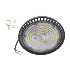 Industriell LED-lampa IP65 100W High Bay UFO 12 000lm 6000K kallvit