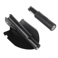 Hopfällbar multitool-spade från Maclean med fodral MCE961.