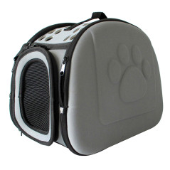 AG644W Transportbur för katt grå xxl