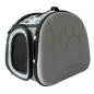 AG644W Transportbur för katt grå xxl