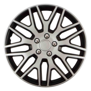 Kołpak samochodowy dakar nc 17' cali silver&black ze śrubami chrom