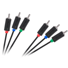 Kabel 3RCA-3RCA Component 1.8m Cabletech standard
Kabel 3RCA-3RCA Komponent 1,8m Cabletech standard
