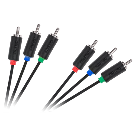 Kabel 3RCA-3RCA Component 1.8m Cabletech standard
Kabel 3RCA-3RCA Komponent 1,8m Cabletech standard