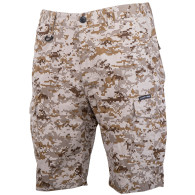 Korta pixelmönstrade beige shorts, '2xl', ce, Lahti
