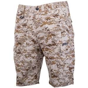 Korta pixelmönstrade beige shorts, '2xl', ce, Lahti