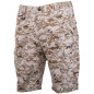 Korta pixelmönstrade beige shorts, '2xl', ce, Lahti