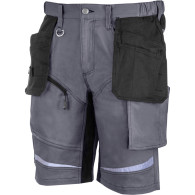Spodenki krótkie szaro-czarne, '2xl', ce, lahti