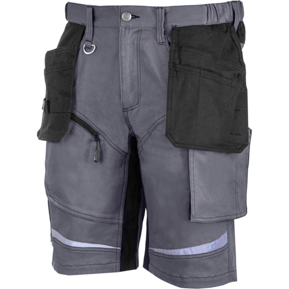 Spodenki krótkie szaro-czarne, '2xl', ce, lahti