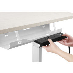 Organizer för skrivbordsskiva Ergo Office, vit, ER-431 W | HandlaSmidigt.se