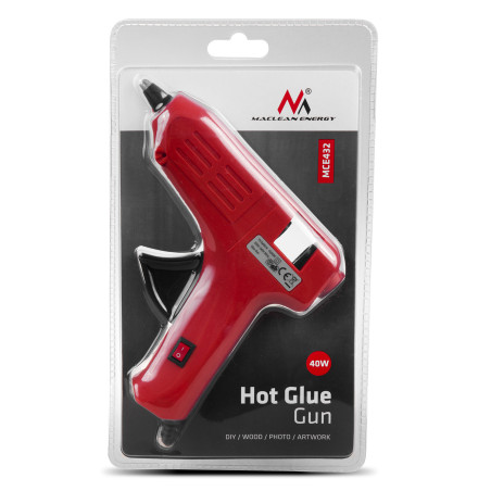 Limma-pistol Maclean, 40W, 2 limstavar ingår, MCE432