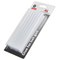 Lim för Maclean varm lim pistol, transparent - pinnar, 11x150mm, 12-pack, MCE434 | HandlaSmidigt.se