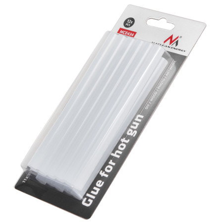 Lim för Maclean varm lim pistol, transparent - pinnar, 11x150mm, 12-pack, MCE434 | HandlaSmidigt.se