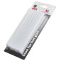 Lim för Maclean varm lim pistol, transparent - pinnar, 11x150mm, 12-pack, MCE434