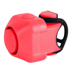 AG496C Elektrisk cykelklocka röd