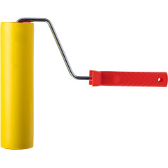 Rulle med handtag för att pressa tapeter, 180 mm, Ø8 mm, Proline.