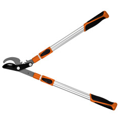 Beskärningssax med by-pass 665 mm, klipper upp till 42 mm, utväxling, teleskopiska handtag