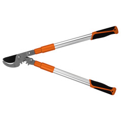 Beskärningssax med by-pass 665 mm, klipper upp till 42 mm, utväxling, teleskopiska handtag