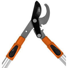 Beskärningssax med by-pass 665 mm, klipper upp till 42 mm, utväxling, teleskopiska handtag