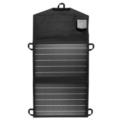 Solcellsladdare, solpanel 15W, solcellsladdare