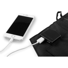 Solcellsladdare, solpanel 15W, solcellsladdare