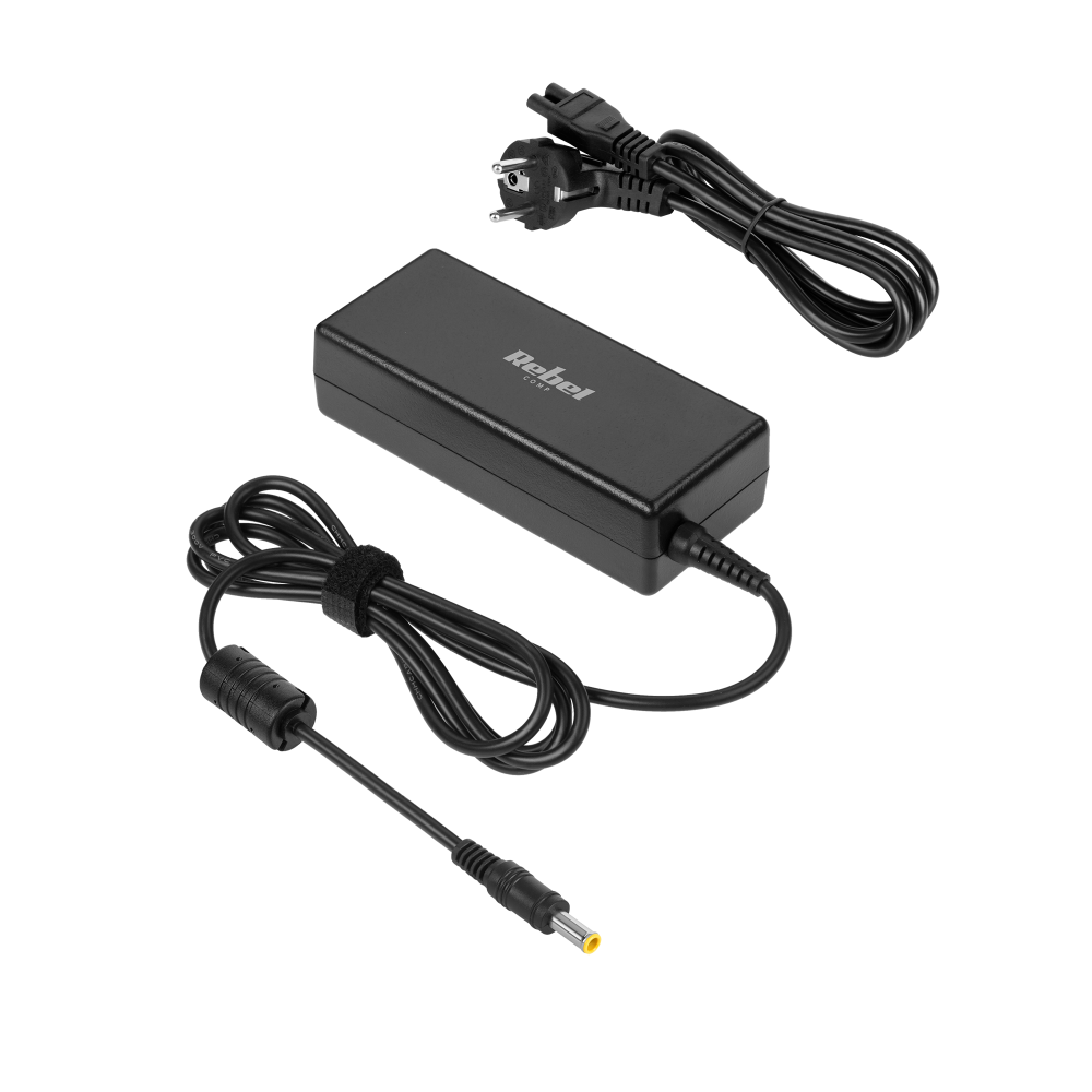 Zasilacz Rebel do laptopa SAMSUNG 90 W / 19 V / 4,74 A / 5,5x3 mm HQ Zasilacz Rebel do laptopa SAMSUNG 90 W / 19 V / 4,74 A / 5,5x3 mm HQ