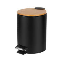 Sv: Badrumssoptunna 3 liter (svart)