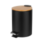 Sv: Badrumssoptunna 3 liter (svart)