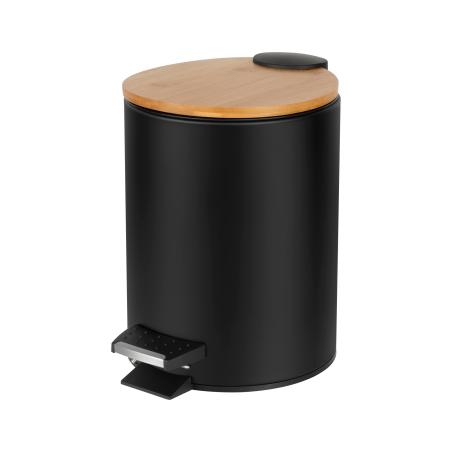 Sv: Badrumssoptunna 3 liter (svart)