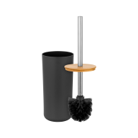 Badrumstillbehör set (6 delar) svart