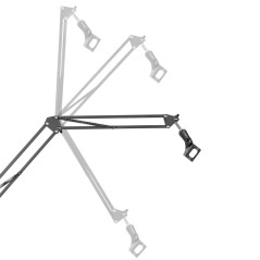 Handtag för monitor, mikrofon, kamera och belysning All-In-One Studio NanoRS, YouTube, 17'-32', max. 9 kg, RS164

Let me know if