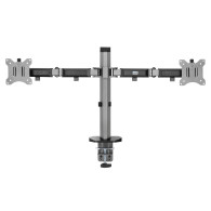 Uchwyt przegubowy na dwa monitory Deluxe Ergo Office, 17'-32', max. 9kg, ER-449