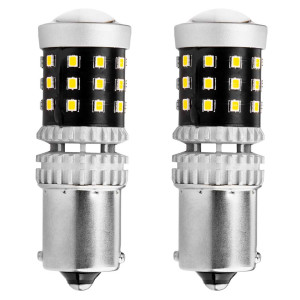 LED-lampor canbus 2016 39smd 1156 ba15s p21w r10w r5w vit 12v 24v amio-02799