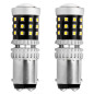 LED-lampor canbus 2016 39smd 1157 bay15d p21/5w vit 12v 24v amio-02800