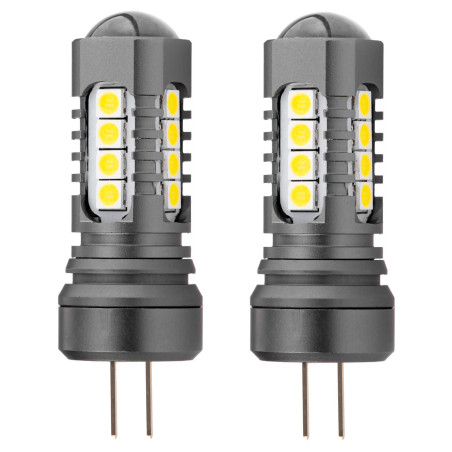LED-lampor Canbus 3030 18SMD HP24W vit 12V 24V AMIO-02803