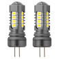 LED-lampor Canbus 3030 18SMD HP24W vit 12V 24V AMIO-02803