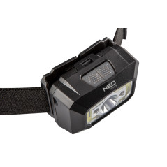 Pannlampa med uppladdningsbart USB-batteri 250 lm COB LED + rörelsesensor | HandlaSmidigt.se