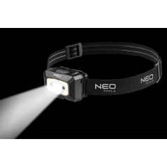 Pannlampa med uppladdningsbart USB-batteri 250 lm COB LED + rörelsesensor | HandlaSmidigt.se